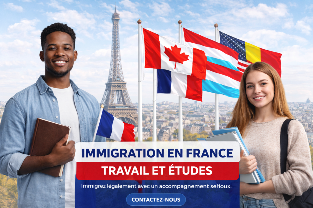 IMMIGRATION EN FRANCE : UNE OPPORTUNITÉ MAJEURE POUR TRAVAILLER ET ÉTUDIER EN 2026